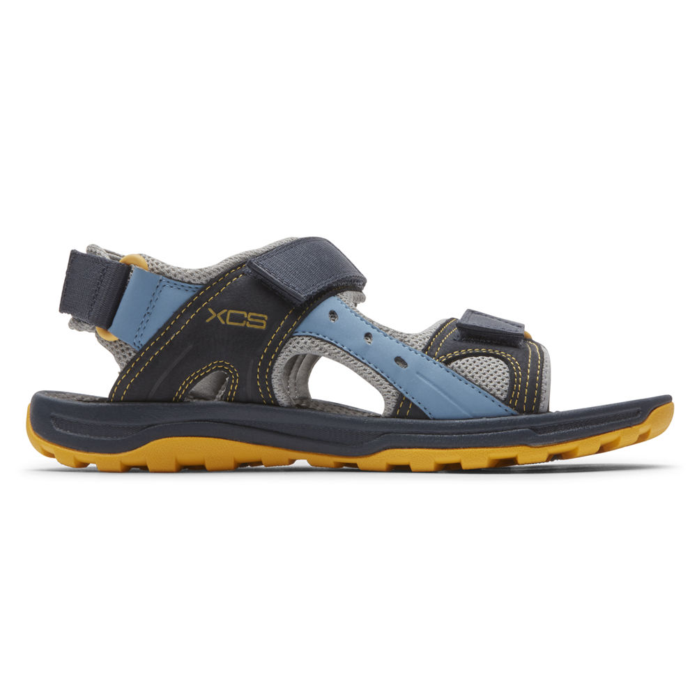 Rockport Sandaler Herre Blå - Trail Technique Adjustable Velcro - CUYD98107